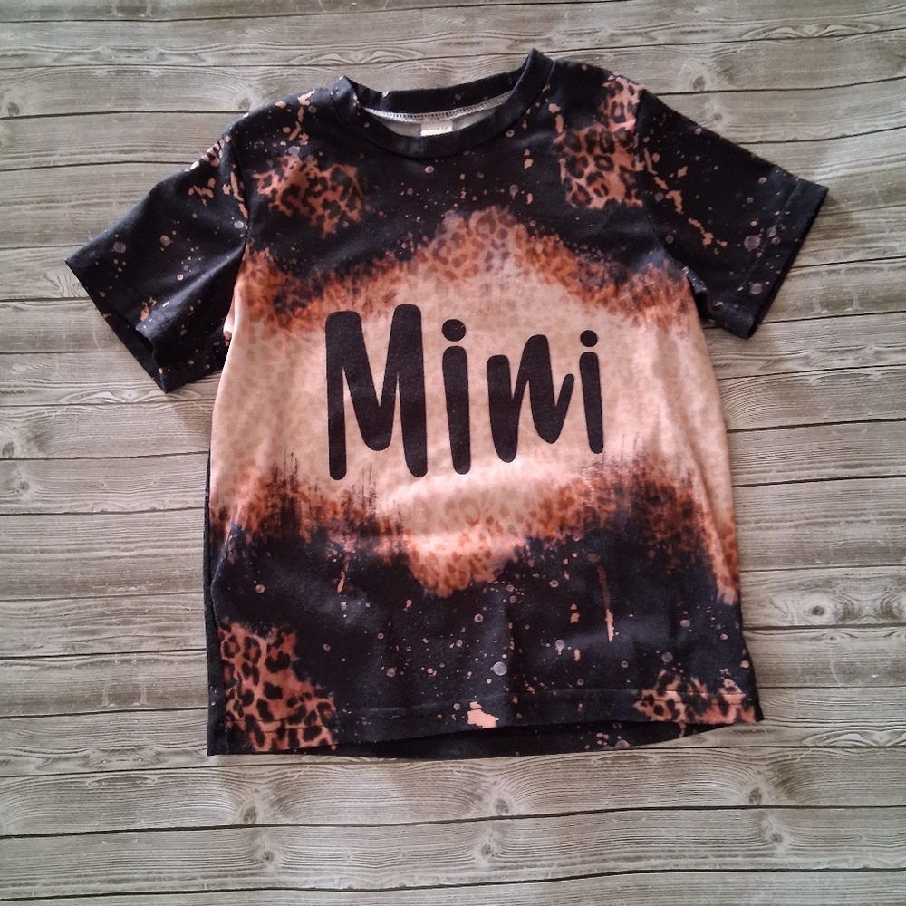 10/$40 SHEIN Girl's Leopard Print Tee